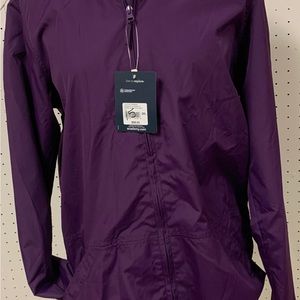 Magellan Outdoors Youth Girls Purple Full Zip Windbreaker Jacket ~2XL